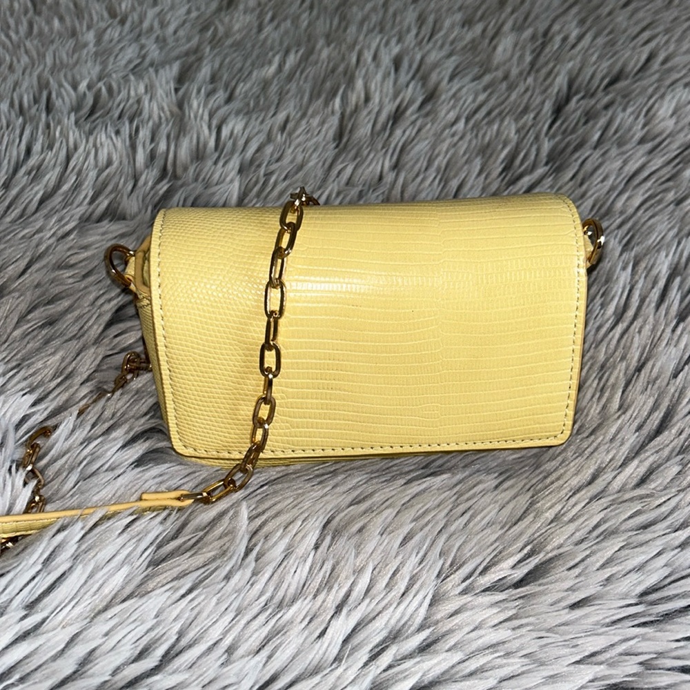 Yellow Chain Purse